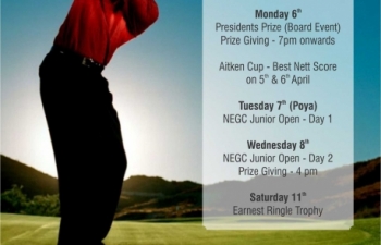 APRIL EVENTS - NEGC